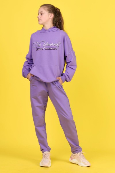 Брюки 21513 детские - фиолетовый (Н)