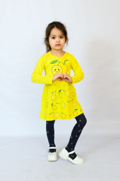Платье 83009 детское - желтый (Н)