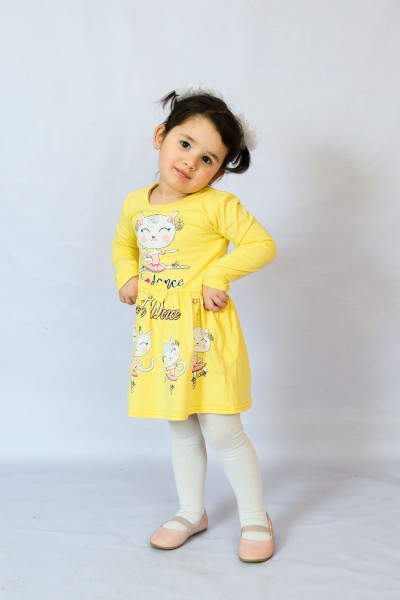 Платье 83008 детское - желтый (Н)