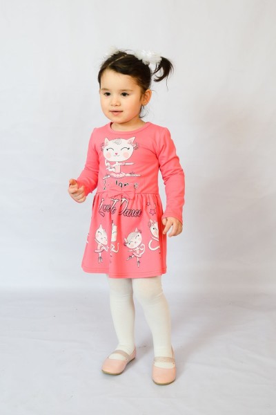 Платье 83008 детское - темно-розовый (Н)