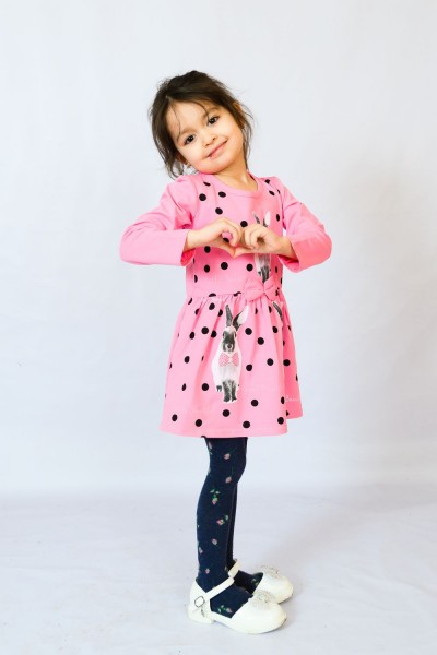 Платье 83007 детское - светло-розовый (Н)