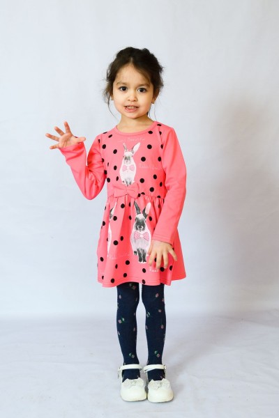 Платье 83007 детское - темно-розовый (Н)