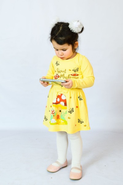 Платье 83004 детское - желтый (Н)