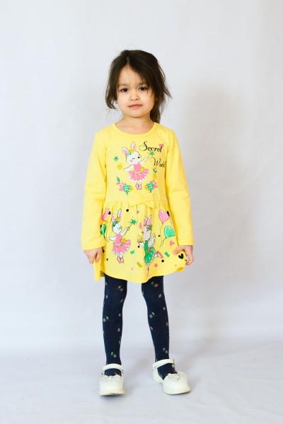 Платье 83003 детское - желтый (Н)