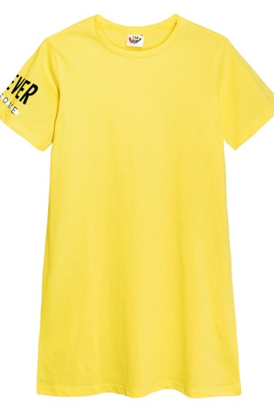 Платье для девочки 81191 - светло-желтый (Н)