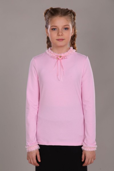 Блузка для девочки Ариэль Арт. 13265 - светло-розовый (Н)