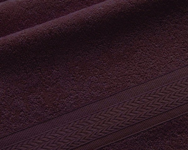 Полотенце махровое Утро - коричневый (Н)