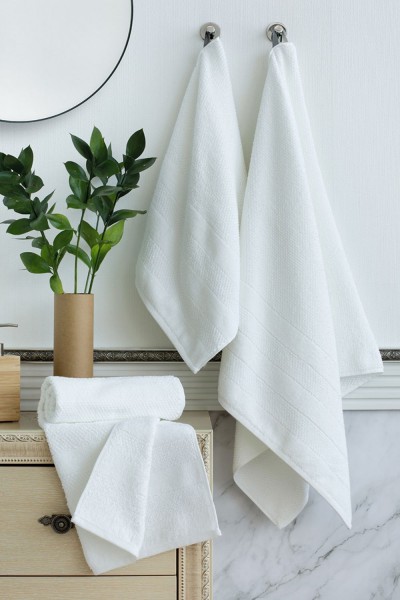 Махровое банное полотенце Verossa Milano - белый (Н)