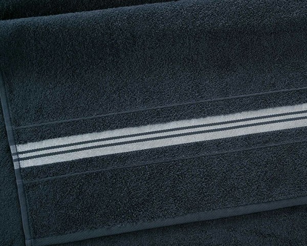 Полотенце махровое Мередиан - темно-серый (Н)