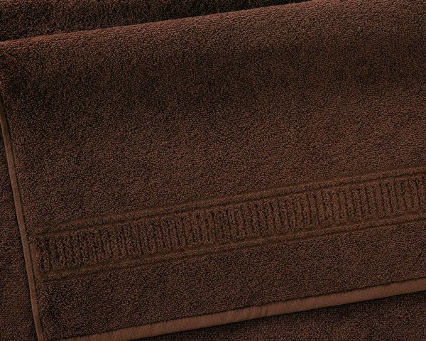 Полотенце махровое Орнамент - коричневый (Н)