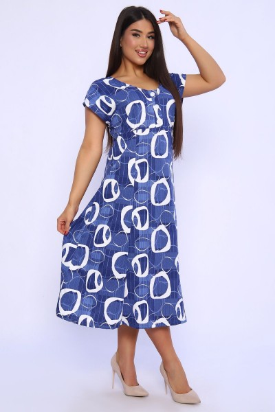 Платье 020 - синий (Н)