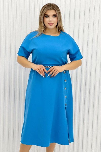 Платье 52319 - голубой (Н)
