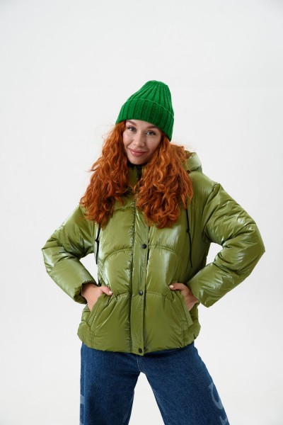 Куртка 28035 - зеленый (Н)